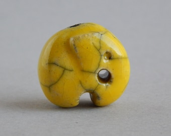 Keramik Anhänger "Elefant", handgemachter Schmuck, Keramik, Geschenk, ethnos, Maskottchen, für Handarbeiten, Keramikperlen, keltisch, antik, historisch, Ton