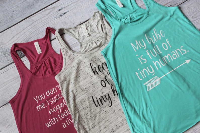 Teacher Tank Top Nanny Summer Tank Summer Tank Mom Tank White Marble Tank Funny Nanny Shirt Keeper of the Tiny Humans Tank Under 30