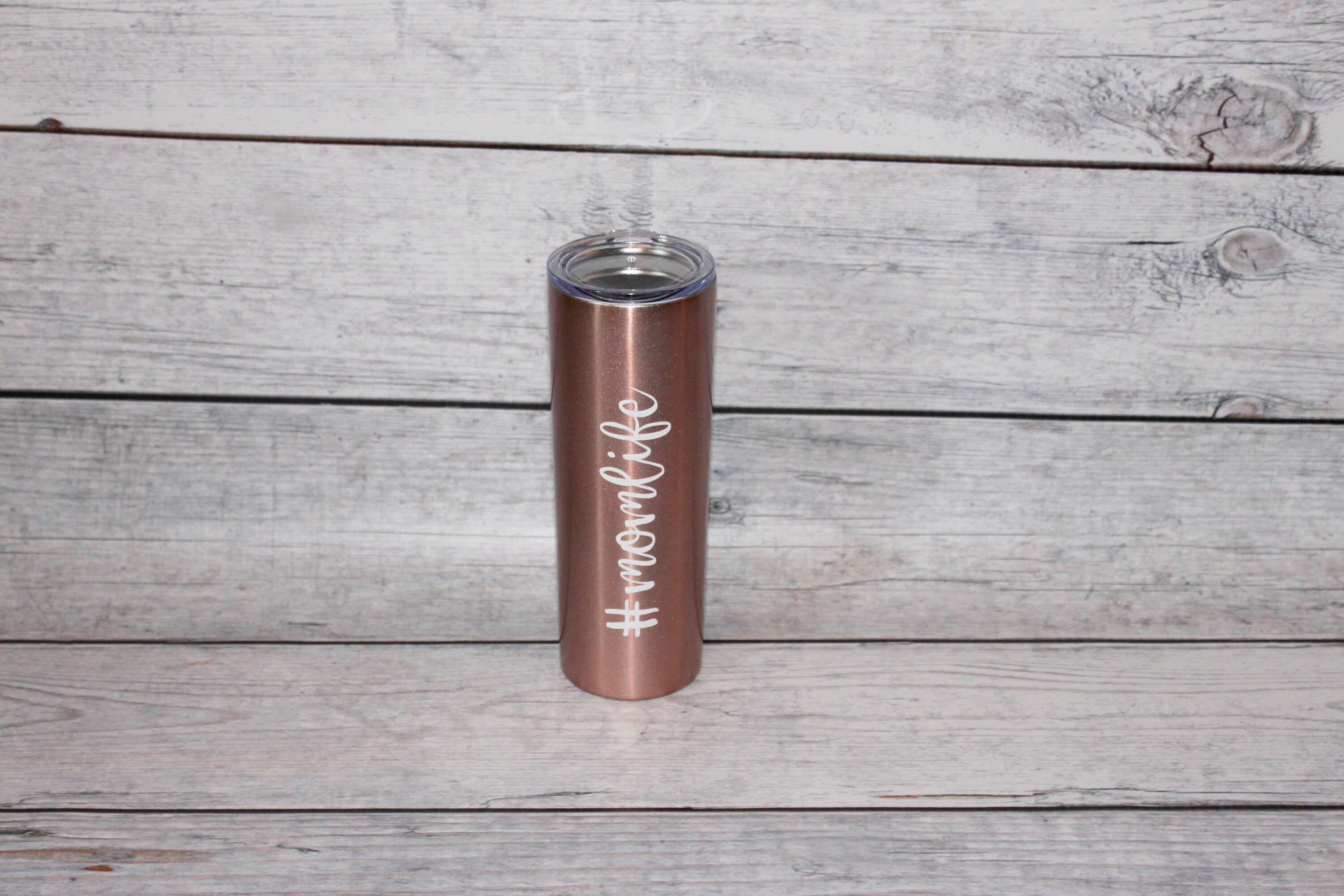 Rose Gold Nanny Tumbler Hashtag boymom Hashtag MomLife Etsy