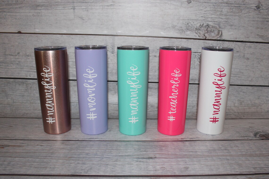 Rose Gold Nanny Tumbler Hashtag boymom Hashtag MomLife Etsy
