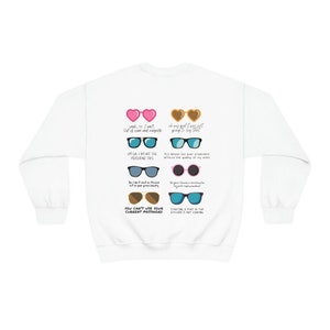 Shade of Drama Crew Neck Sweatshirt - Trendy, Stylish and Funny - My Favorite TikTok Characters on Trendy Crewneck