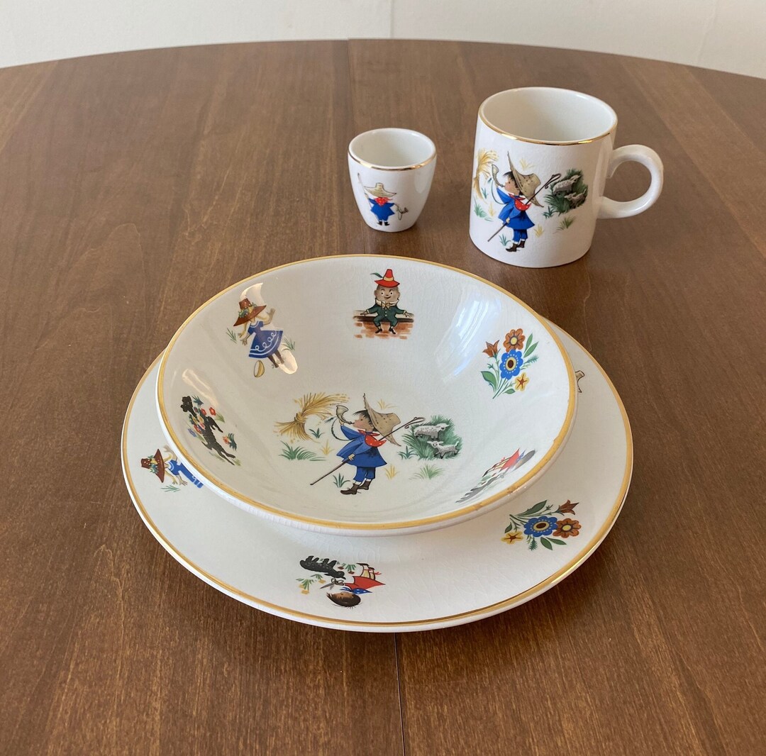 Arklow Ironstone Nursery Rhyme Little Boy Blue Child's Etsy