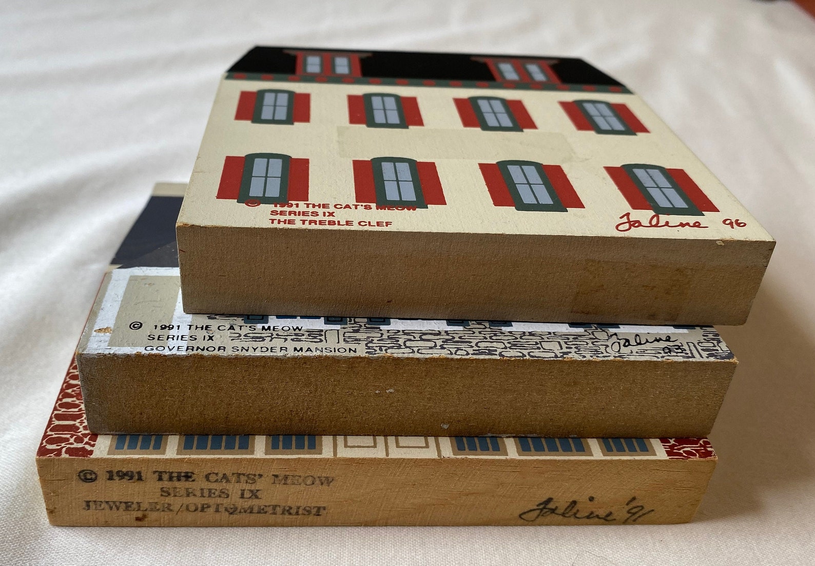 The Cat's Meow Collection of 3 Miniatures Governor Snyder Etsy