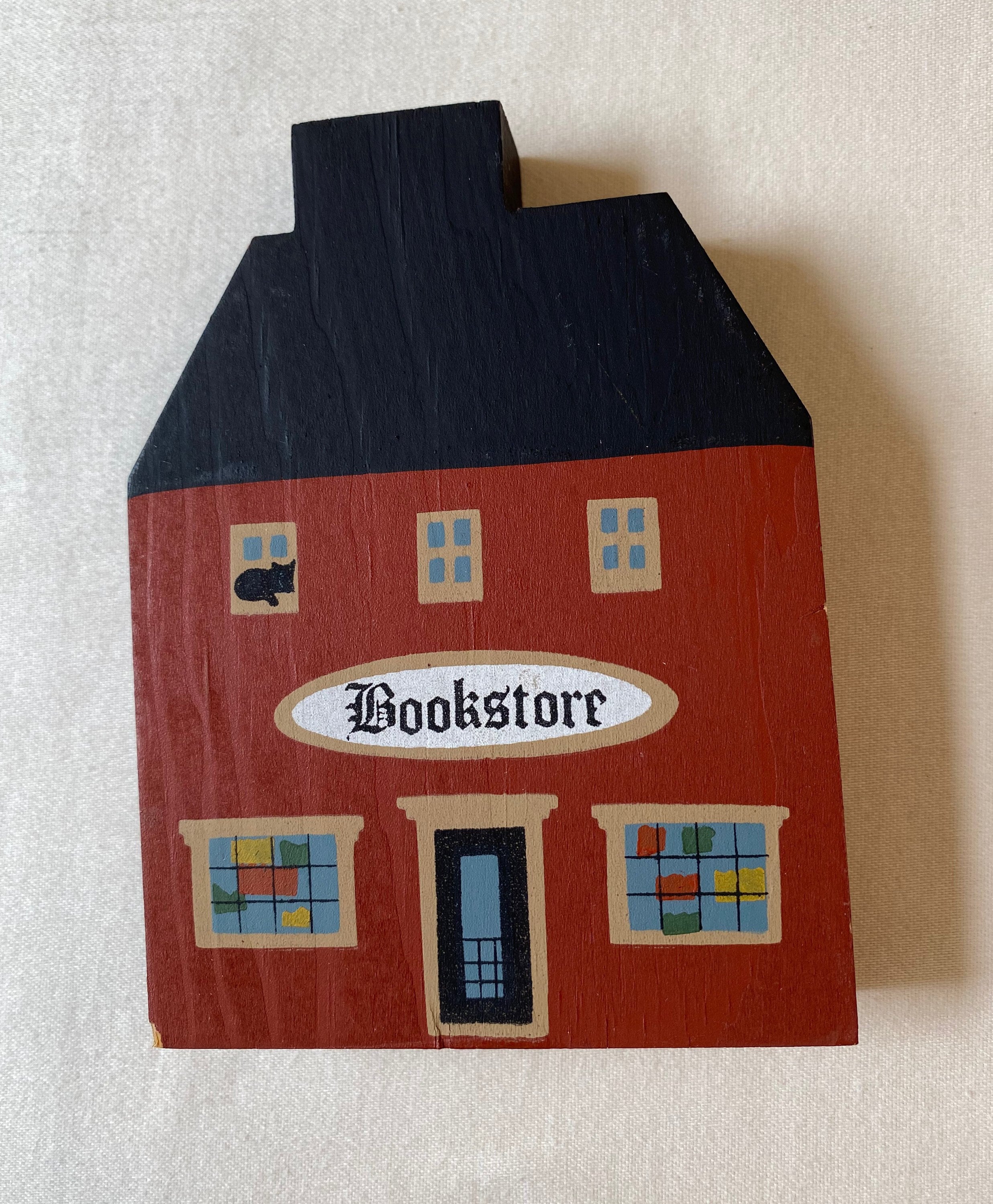 The Cat's Meow Collection of 4 Miniatures Bookstore Etsy