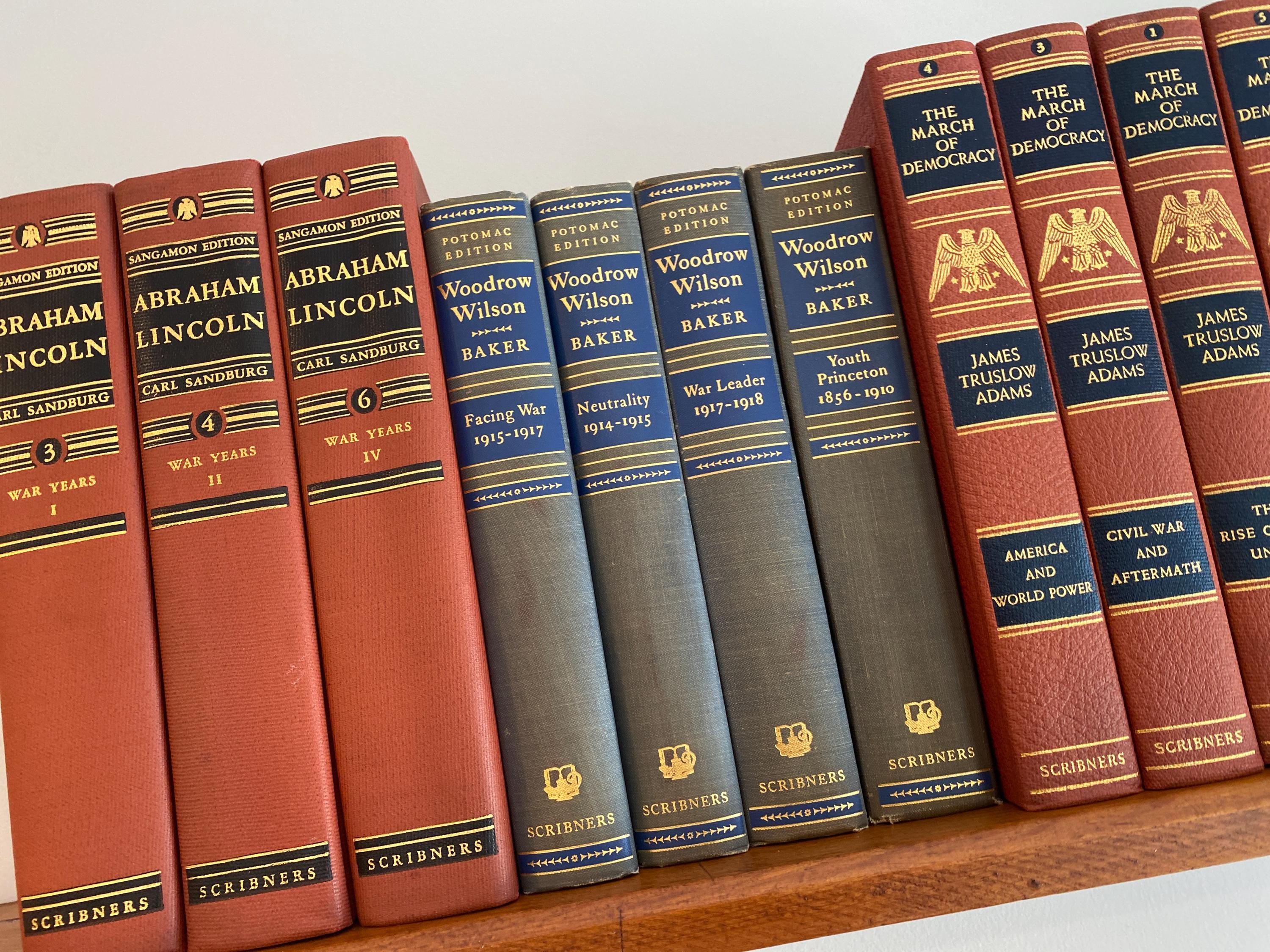 Blue and Gold Decorative Books - Etsy
