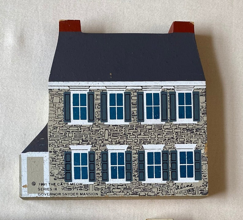 The Cat's Meow Collection of 3 Miniatures Governor Snyder Etsy