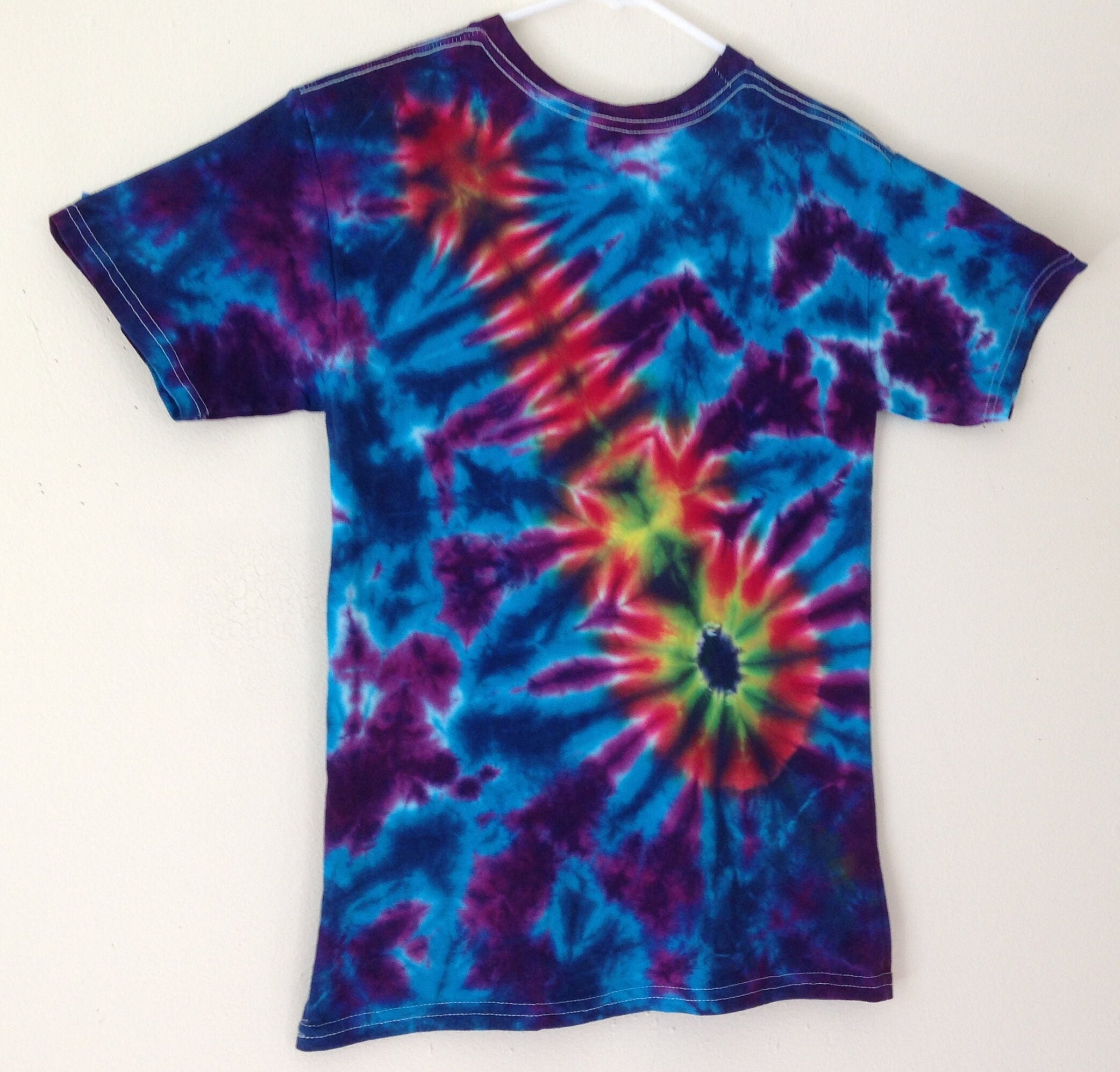 Tie Dye Guitar Tee Shirt for kids one of a kind hand dyed rock Etsy