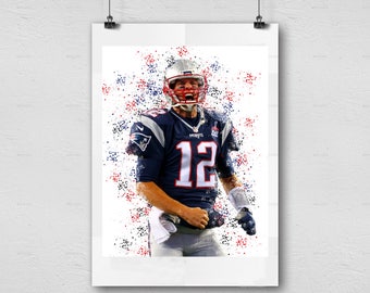 トム・ブレイディ ニューイングランド・ペイトリオッツ クォーター