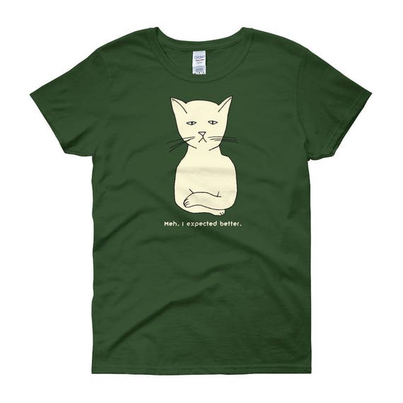 Cat meh t shirt top
