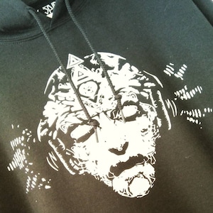 SHAMANIC SOUNDS HOODIE - Psychedelic Shaman Meditation Jumper