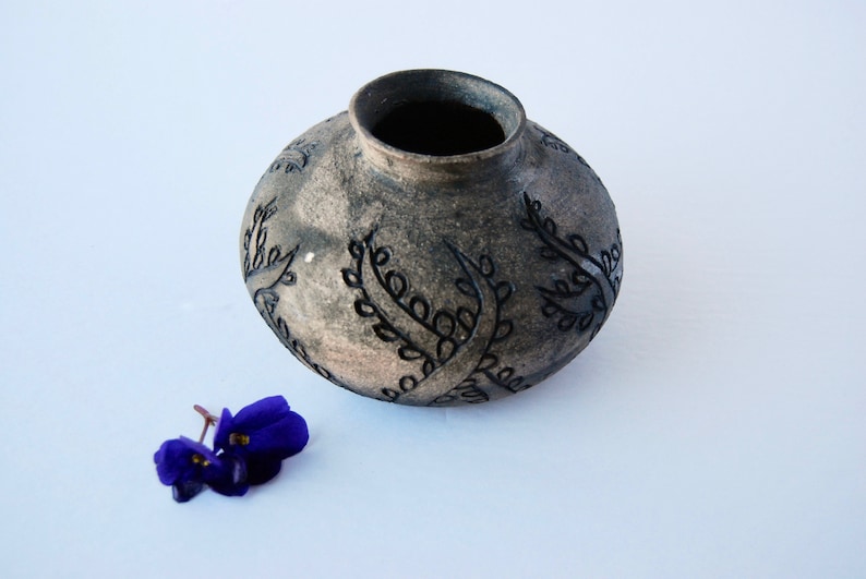 Gothic Ceramic Flower Vase