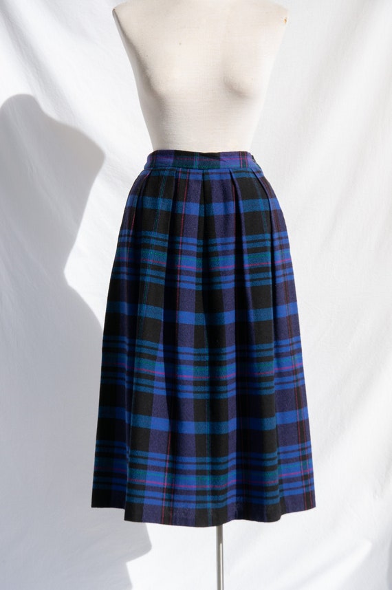 Diane Von Furstenberg 1980s Vintage Purple Pleated