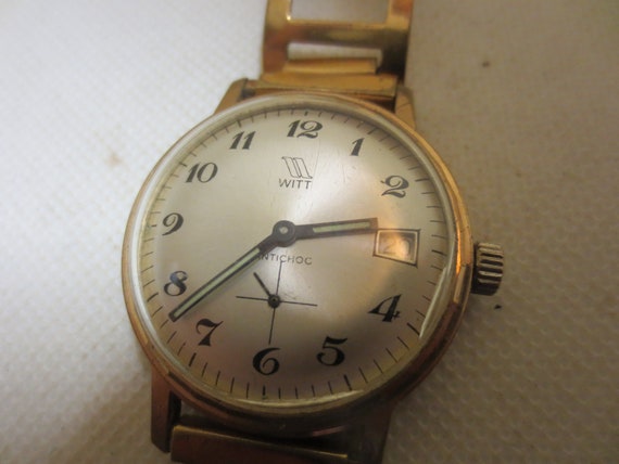 French Watch WITT mechanical 1980's - image 1