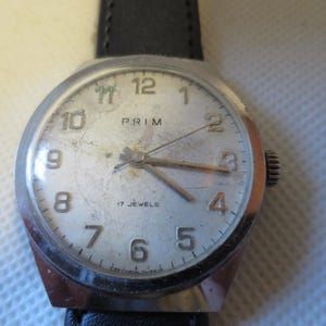 Montre Slava Mécanique Russe Vintage - Modèle 2414 à Double Calendrier, Années 80/90, Bracelet Doré
