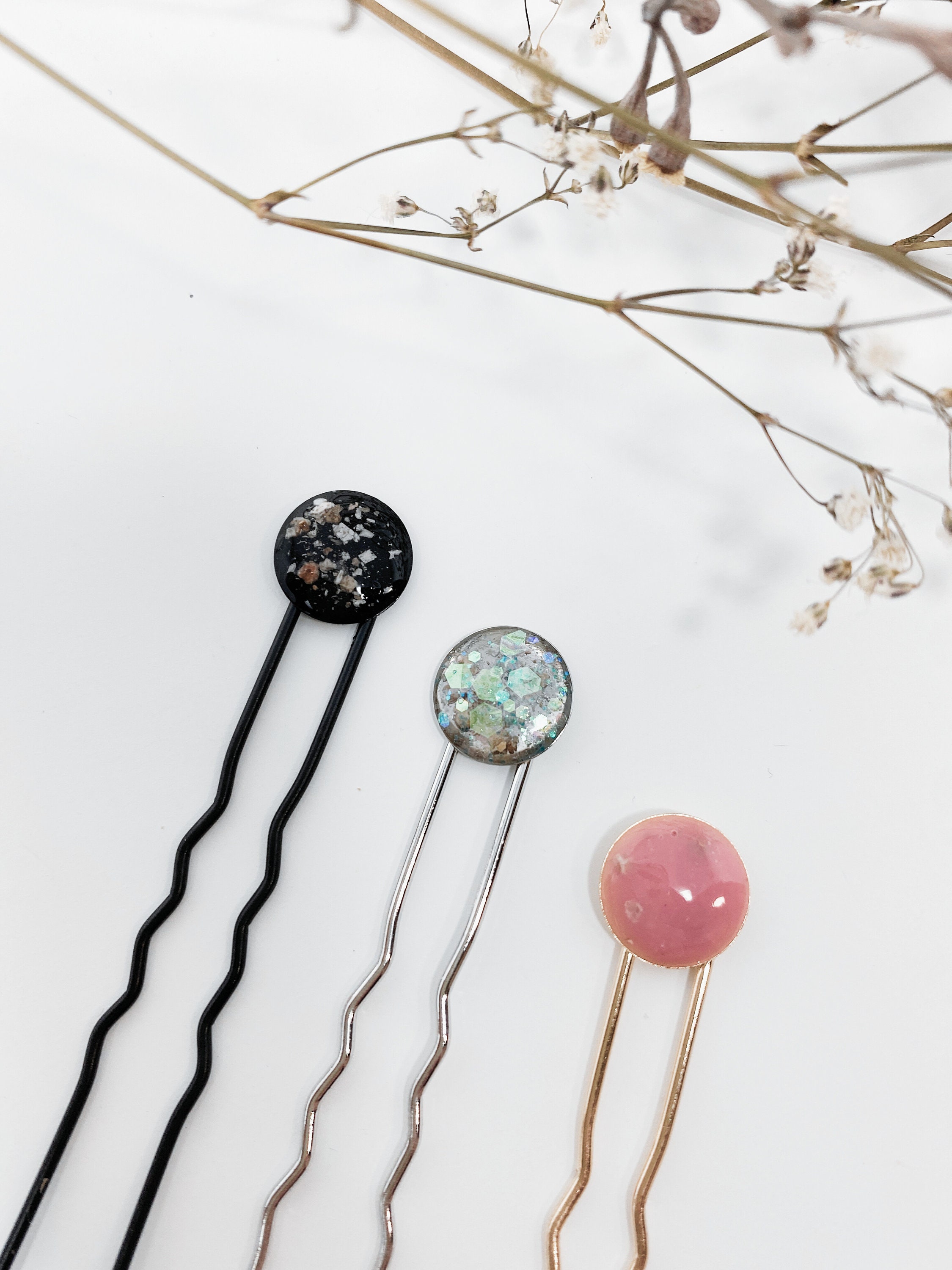 Cremation Ashes Hair Pin. Cremation Wedding Hair Pin. Ashes Jewelry. Pet Ashes. Memorial Ashes Jewelry. Pet Cremation Remains. Pet memorial.
