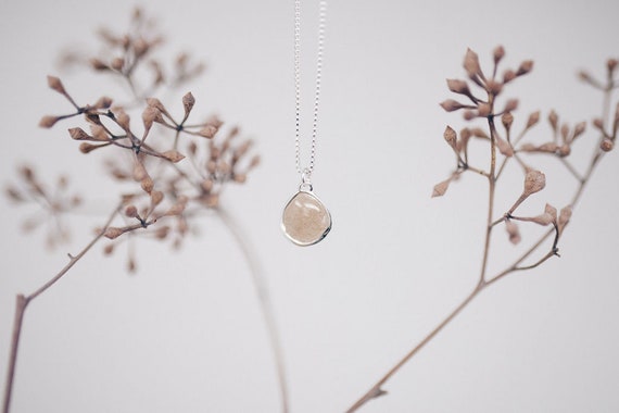 Cremation Ashes Necklace • Memorial Keepsake Jewelry for Remembrance