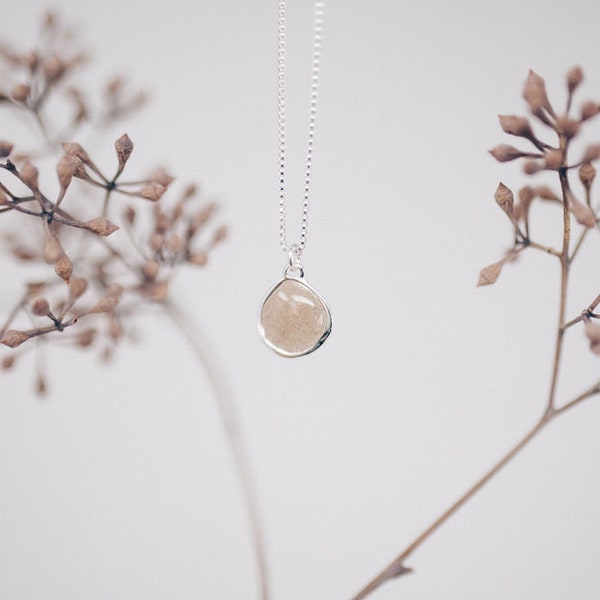 Cremation Ashes Necklace • Memorial Keepsake Jewelry for Remembrance