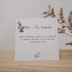 Pendientes de recuerdo para el cabello: Plata de ley, conmemorativos de mascotas o seres queridos imagen 2