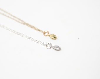 Forget Me Not Seed Necklace: Sterling Silver Embryo Loss Keepsake