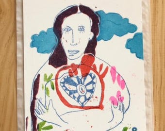 PROSPERITY risography ART card