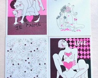 4 Love Cards