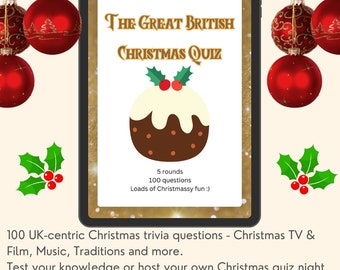 Christmas Quiz #2, The Pub Quiz Bros