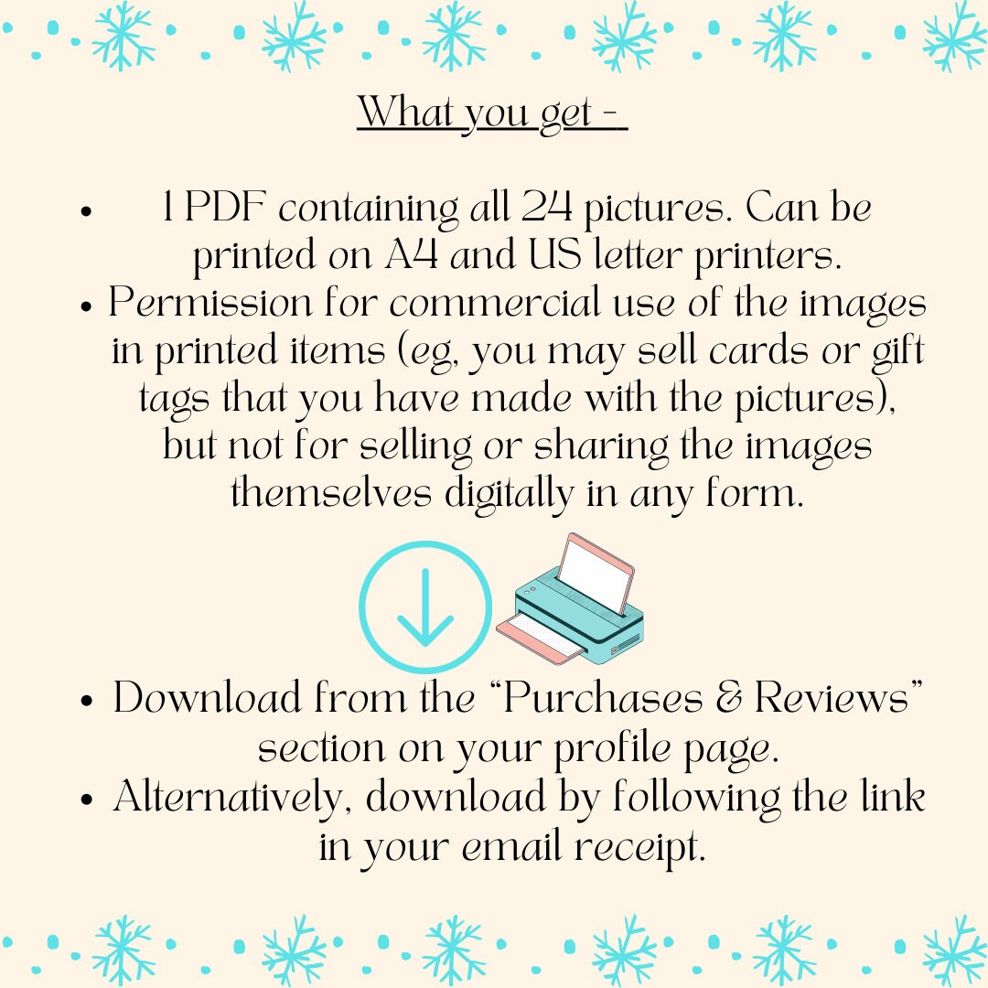 24 Printable Vintage Style Christmas Pictures for Card - Etsy UK
