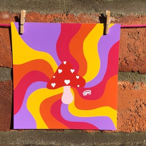 Mushroom Print