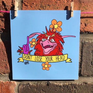Labyrinth Fire Gang Print