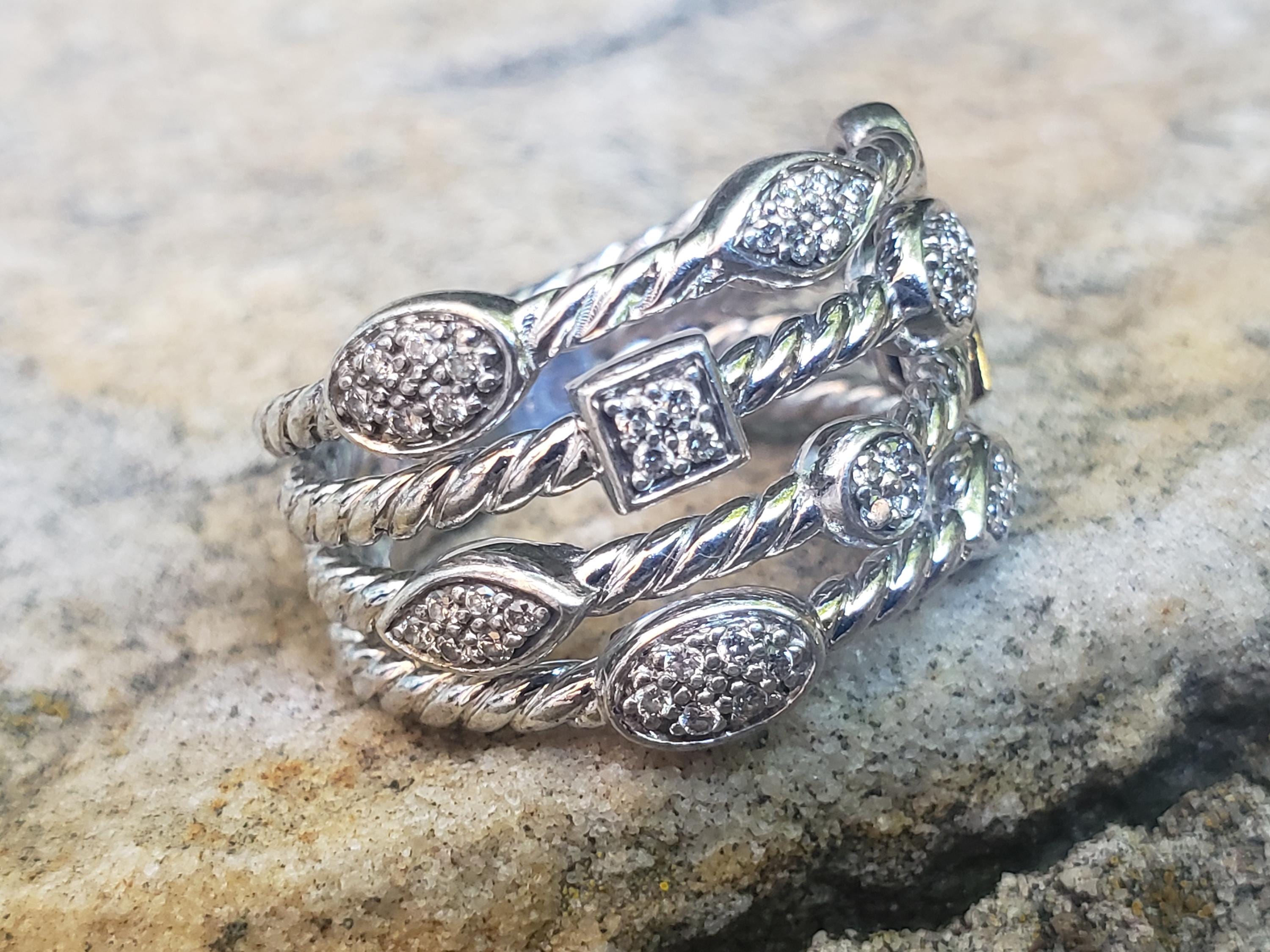 Authentic David Yurman Ring - Etsy Canada