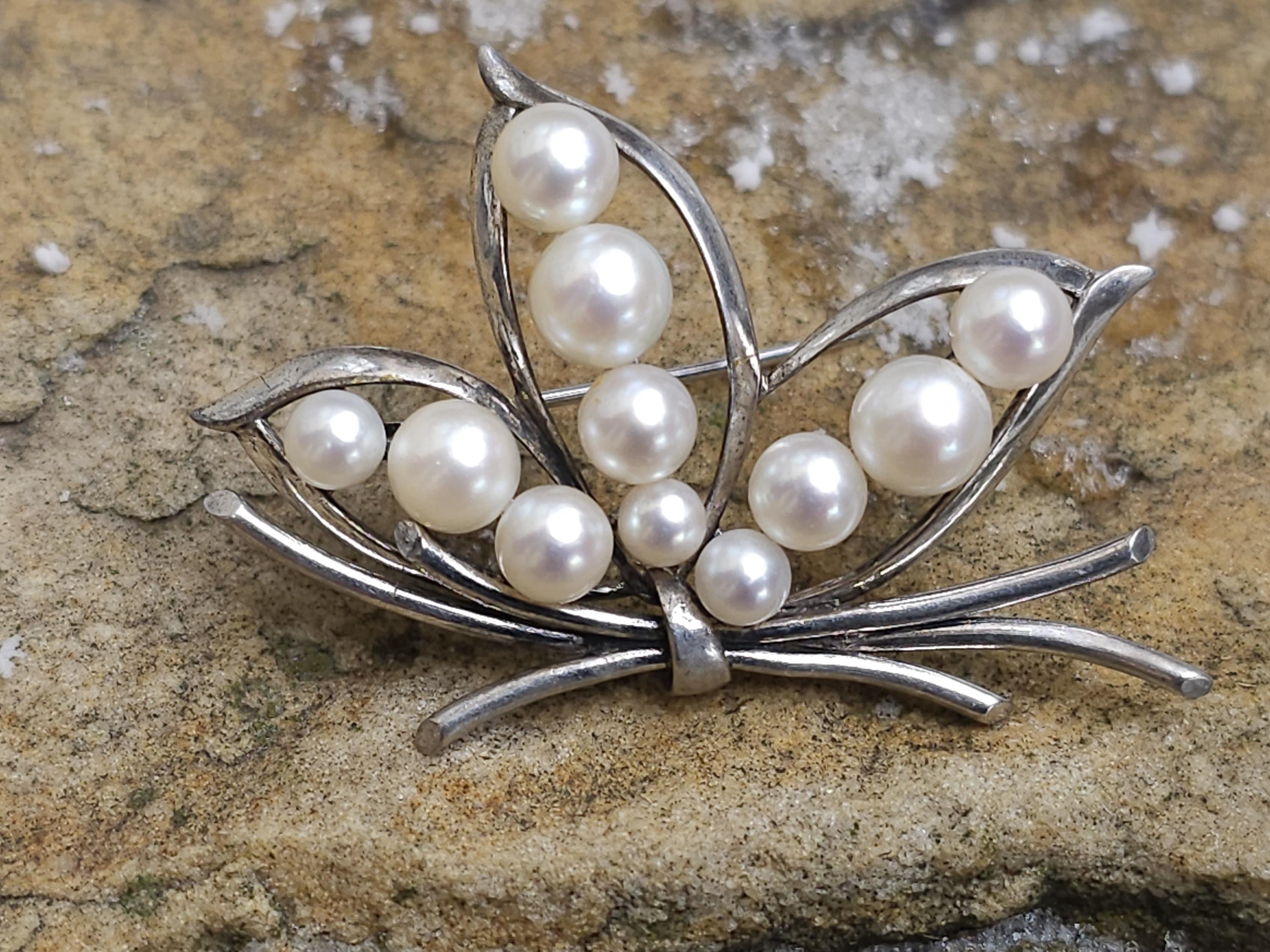 Mikimoto brooch - Etsy 日本