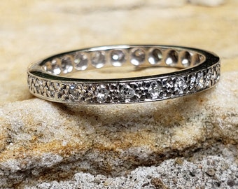 Eternity Ring / Diamond Eternity Band / Diamond Wedding Ring / Diamond Wedding Band / Diamond Anniversary Ring