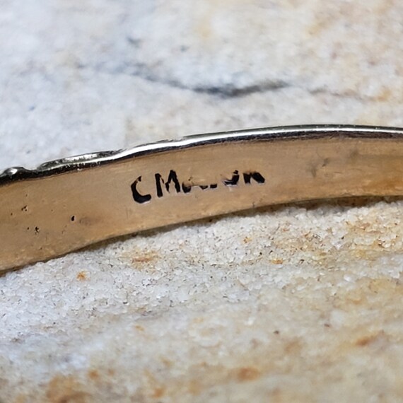 Snake Ring / Serpent Ring / Synthetic Ruby Snake … - image 6