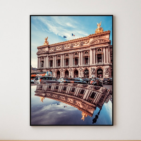 Tirage Photo Fine Art Edition Limitée "Réflexion de l'Opéra Garnier"