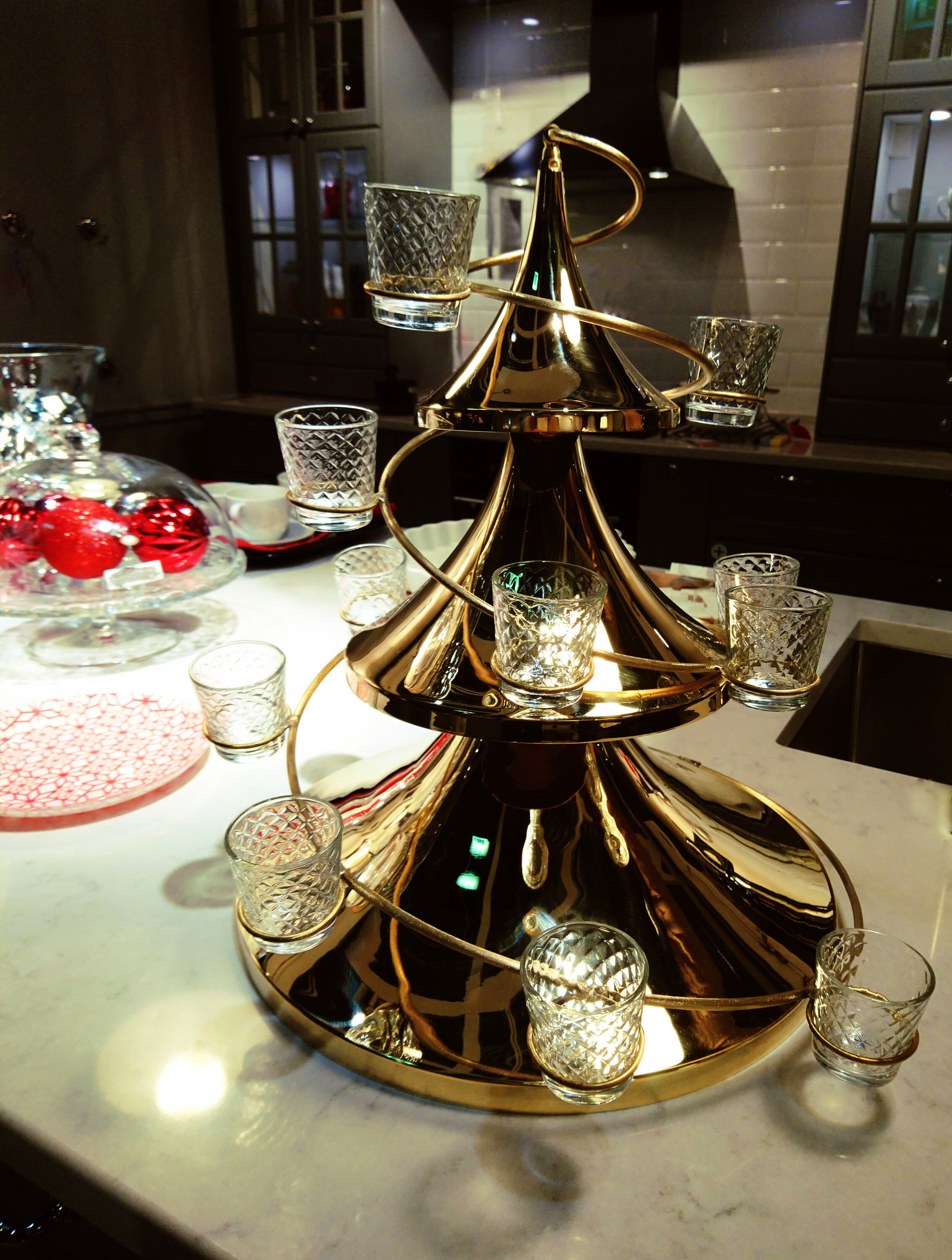 Brass Elegant Etagere/ Centerpiece Holder/ Wedding Party Etsy