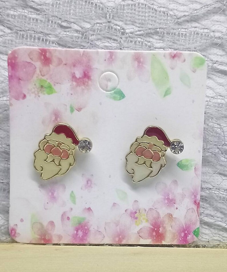 Christmas Jewelry Santa Claus Earrings Funny Earrings