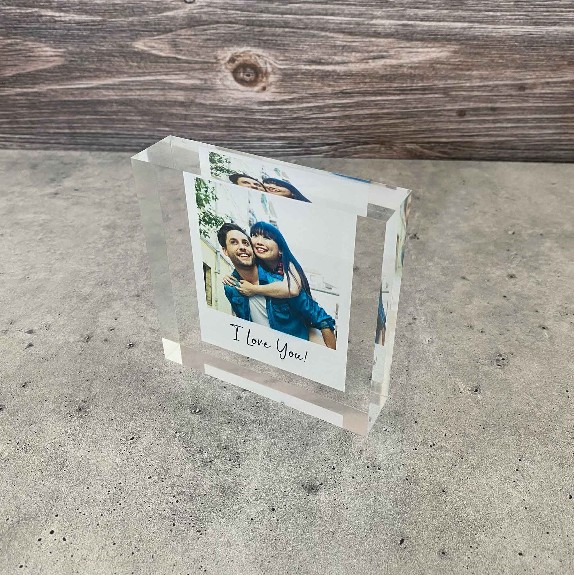 Custom Photo Block Acrylic Photo Block Acrylic Picture Etsy