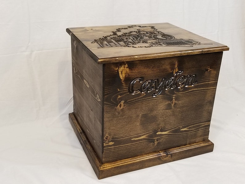 childrens wooden chest