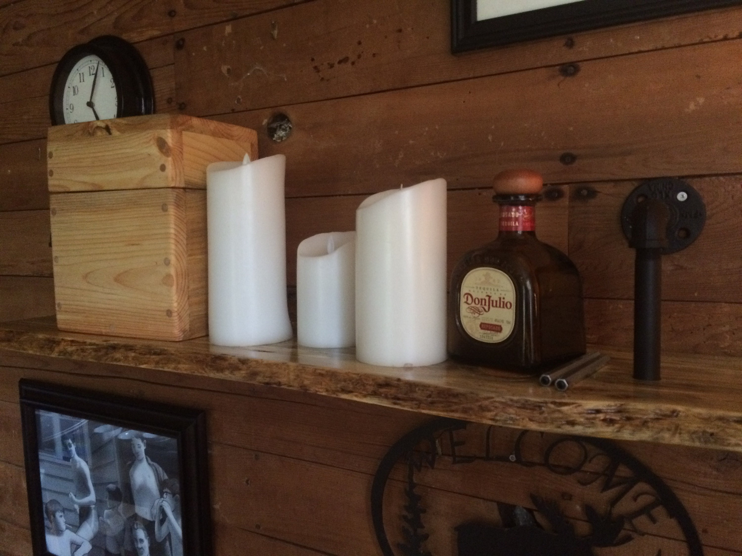 Live Edge Blue Pine Shelves shelf beetle kill display rustic Etsy