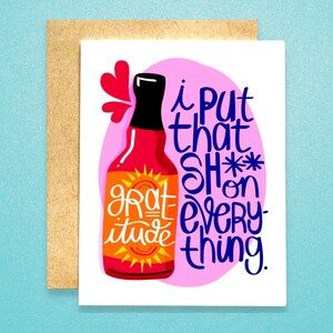 Gratitudine: ho messo quello Sh ** su tutto / Carta di gratitudine / Carta dell&#39;amore di sé / Carta di cura di sé