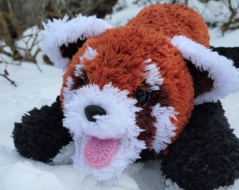 Amigurumi Red Panda Crochet Pattern: Neeko, Furry, Fluffy (PDF Pattern)