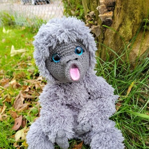 Amigurumi crochet pattern - Koko Gorilla - baby gorilla - cute - cuddly - furry - Snuggle - Soft