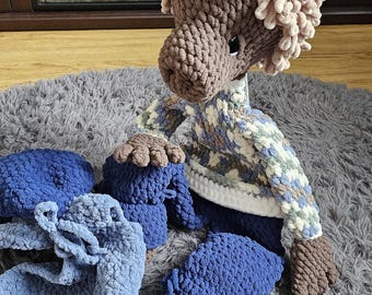 Amigurumi Porcupine Crochet Pattern – Quill Snuggler, Low-Sew (PDF Pattern)