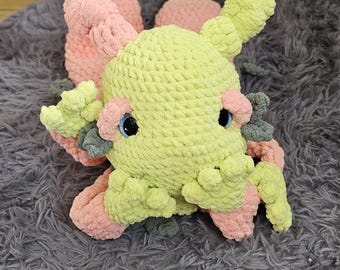 Crochet Caterpillar Amigurumi Pattern: Sage the Twisted Knot (PDF Pattern)
