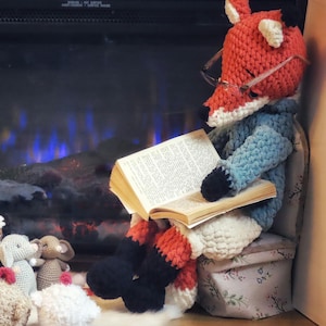 Amigurumi Crochet Pattern - Mr Todd Fox - Amigurumi - Lovey - Snuggler - Child - Adorable - Baby -