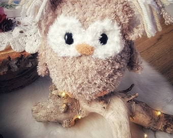 Miss Twila Twhoot Amigurumi Owl Crochet Pattern (PDF)