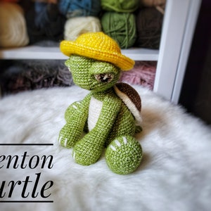 Schema Amigurumi all&#39;uncinetto - Trenton La Tartaruga - Tartaruga - Bambino - Amigurumi - Giocattolo - carino - tartaruga