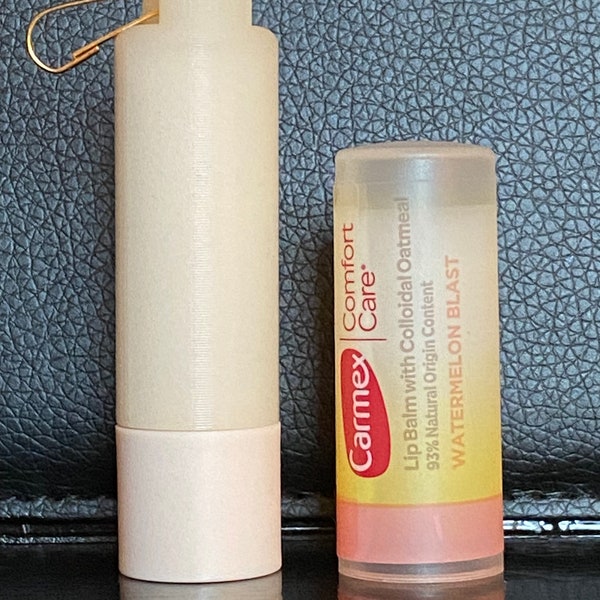 CARMEX COMFORT CARE lip balm holder 3D printed replacement cap