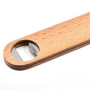 Custom Laser Engraved Wooden Bottle Opener