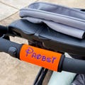 Personalized Stroller & Luggage Handle Wrap, Embroidered Stroller Tag, Monogrammed Luggage ID product logo